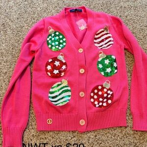 NWT Ornaments sweater cardigan (not Queen of sparkles) but similar!